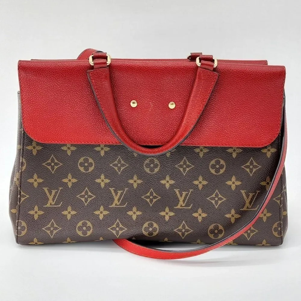 Louis Vuitton Venus Satchel in Cerise Monogram Canvas In Mint Condition